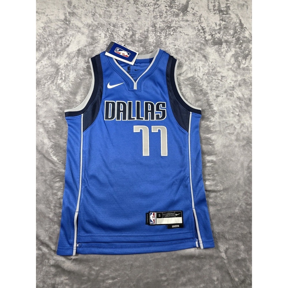 Nike Dallas Mavericks Luka Doncic #77‎ Dri-FIT Swingman Jersey Youth Small NWT